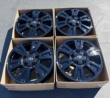 20 Toyota Tundra Platinum Oem Factory Wheels Rims Gloss Black Sequoia 75159 Set