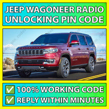 Jeep Wagoneer Radio Unlocking Pin Code All Models A2c Tvpqn Tm9 T00be T00