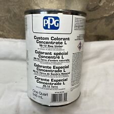 Paint Tint Colorant Ppg Concentrate L 96-12 Raw Umber Tint Color Quart 945ml