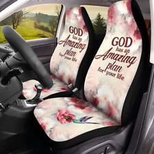 Floral Hummingbird Car Seat Cover God Has An Amazing Plan For Your Life