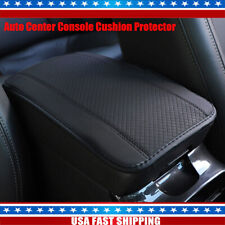 Car Center Console Cushion Pad Pu Leather Auto Armrest Box Cover Protector Mat