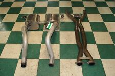 14-19 C7 Aftermarket Corsa 2.5 Exhaust X Pipe Mufflers Lh Rh Set -tips Wty Oe