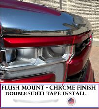 Bug Shield Chrome Hood Deflector Flush Mount Guard For Nissan Frontier 2005-2019