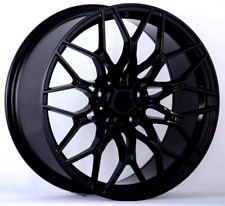 19x8 Gloss Black Wheels 5x120 35 Rims Set Of 4 For Bmw 320i 328i 330i 340i