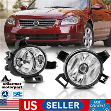 For Nissan Altima 05-06 Clear Lens Pair Fog Light Driving Lampwiringswitch Kit