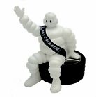 Michelin Man Doll Bibendum Figure Collectible Car Air Freshener Sit On Tire 4