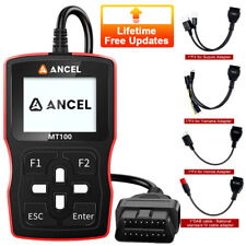 Obd2 Motorcycle Diagnostic Scanner Code Reader Fit For Yamaha Engine Abs Check