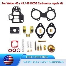For Weber 40 45 48 Dcoe Carburetor Carb Rebuild Repair Kit New