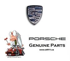 Porsche Genuine Key Fob Replacement Silver Crest Emblem Logo 94453844300