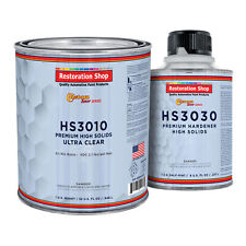 Restoration Shop Premium High Solids Ultra Clearcoat Paint Quart Kit 2.1 Voc