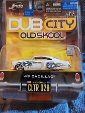 Dub City 49 Cadillac Blue Flames Old Skool Jada Toys