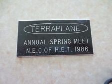 1986 Hudson Essex Terraplane Club New England Chapter Meet Car Dash Badge