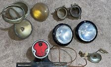 Lot Of Ford Model T A Headlights Antique Car Hot Rod Head Light Lamps Used.
