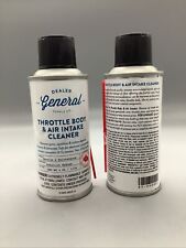 Throttle Body Air Intake Cleaner 4oz 2pack Dealer General Supply Co.