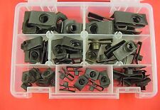 1946-1980 Chevy 53pc Assortment Extruded U-nuts Clips Kit Hood Body Panel Fender