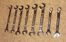 8 Snap-on Ignition Wrenches-offset And Midget Combination Wrenches