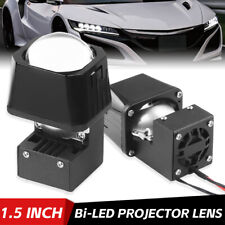 Headlight 1.5 Inch Bi Led Projector Lens 80w 6000k Retrofit Universal Vs Xenon