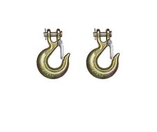 2 Pack G70 516 Clevis Slip Hook Flatbed Truck Trailer Transport Tow Chain Hook