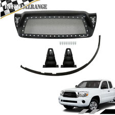 For 2005-2011 Toyota Tacoma Pickup Front Upper Grille Grill Assembly Black Mesh