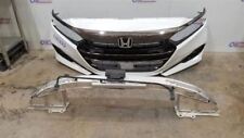 22 2022 Honda Accord Sport Oem Front Bumper Assembly White With Grilles Radar