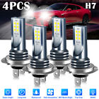 4x H7 Led Headlight Bulb Kit High Low Beam 110w 30000lm Super Bright 6000k White