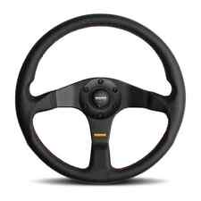 Momo Motorsport Tuner Street Steering Wheel Black Leatherred 350mm - Tun35bk0b