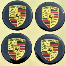Porsche 911 912 924 944 928 Speedster Wheel Hubcap Steering Wheel Emblems Decals