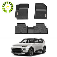 Floor Mats For 2020-2023 Kia Soul 1st 2nd Row Waterproof All Weather Tpe Liner