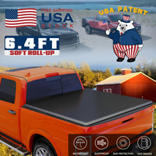 6.4ft Bed Tonneau Cover For 2002-18 Dodge Ram 1500 03-24 2500 3500 Soft Roll-up