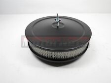 10x2 Round Black Air Cleaner Chevy Sbc 350 Bbc 454 Ford Holley Edelbrock