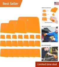 Durable Automotive Body Filler Spreaders - Plastic Auto Spreader - 6 3 Sizes