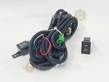 12v 40a Work Led Fog Light Bar Wiring Harness Relay Onoff Switch Kit Off Road