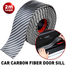 2m Car Scuff Sill Plate Cover Door Protector Sticker Bumper Anti Scratch Strip