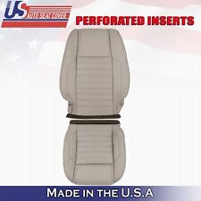 2010 2011 For Ford Mustang Gt Driver Top Bottom Perf Leather Seat Covers Gray
