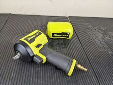 Bb086 Snap On Tools Pt338hv Hi-viz Yellow 38 Drive Stubby Air Impact Wrench