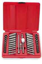 New Snap On 44 Pc 14 Drive 6-point Metric Sae General Service Set Red 144tmpb