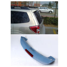 Rear Roof Spoiler Top Wing With Led Fit For Subaru Forester 08-12 Unpainted Abs
