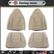 Fit For 1999-2000 Ford F250 F350 Lariat Driver Passenger Seat Cover Tan