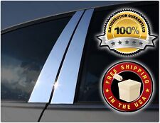 Chrome Pillar Posts For Cadillac Devilledts 00-11 6pc Set Door Trim Mirrored