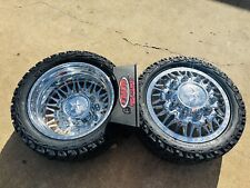 24 American Force Plague Dually Wheels With Adapters Caps 4 Ram Ford Chevy Gmc