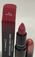 Mac Love Me Lipstick 407 As If I Care New In Box