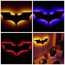 The Batman Logo Led Night Lamp Wireless Remote Control Light Bedroom Atmosphere