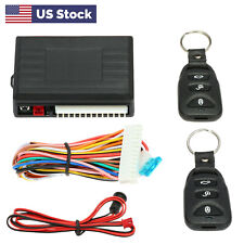 Universal Car Door Lock Vehicle Keyless Entry System Remote Central Kits Us X3p2