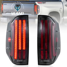 Clear Led Tail Lights Fortoyota Tundra 2014-2021 Rear Brake Lamps W Sequential