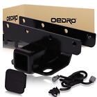 Oedro 2 Inch Tow Trailer Hitch Receiver For 2007-2018 Jeep Wrangler Jk Unlimited