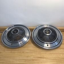 1973 - 1979 Ford Thunderbird 15 Inch Turbine Hubcap Wheel Covers Oem Ford Set 2