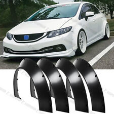 For Honda Civic Fender Flares Extra Wide Wheel Arches Body Kit Mudguard 4pcs 4