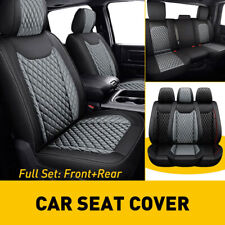 For Dodge Ram 1500 2009-2023 2500 3500 5-seats Car Seat Cover Full Set Cushion