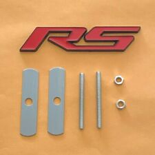 Red Rs Front Grill Badge Emblem 3d Car Metal Logo For Chevy Cruze