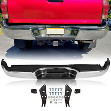 Rear Chrome Step Bumper Assembly For Toyota Tacoma 2005-2015 Pickup To1103113